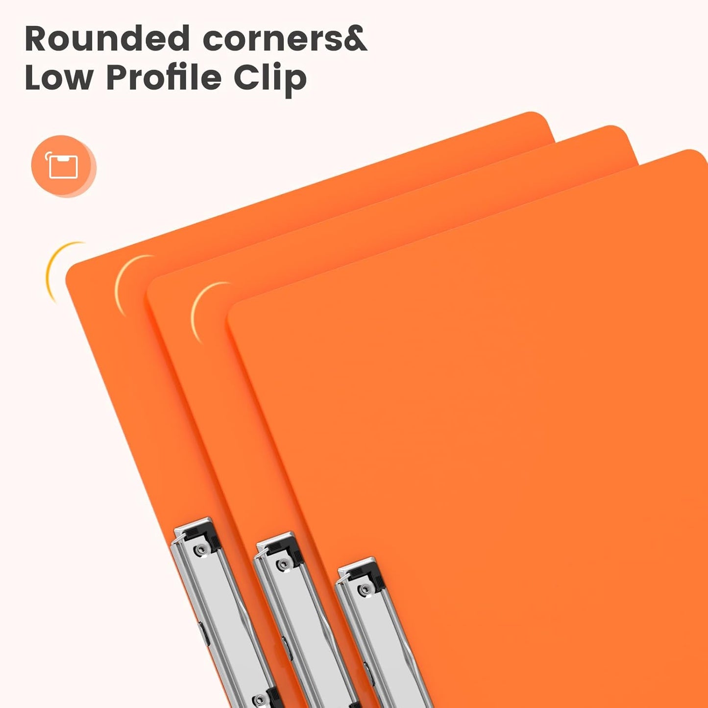Extra Large 11x17 Clipboards, Plastic Black Drawing Boards, Horizontal Clip Board, Landscape Layout. Suitable for Watercolor, Sketching, Painting. Art & Drafting Supply