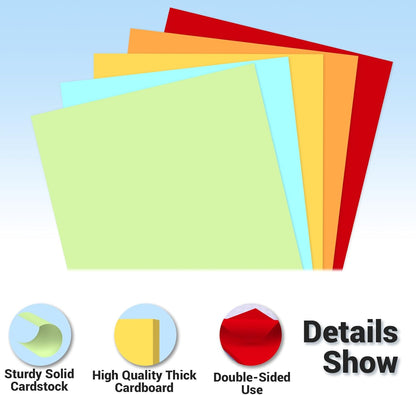 Cardstock 8.5 x 11, Thick Printer Paper 75 lb/200 gsm, 40 Sheets Card Stock White, Heavy Card stock, White CardStock Paper for Invitations, Diy Cards, Business Cards, Menus, Crafts, Drawing etc