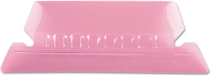 Pendaflex Hanging Folder Tabs, 2", Clear Yellow, 25 Tabs and Inserts per Pack (42 YEL)