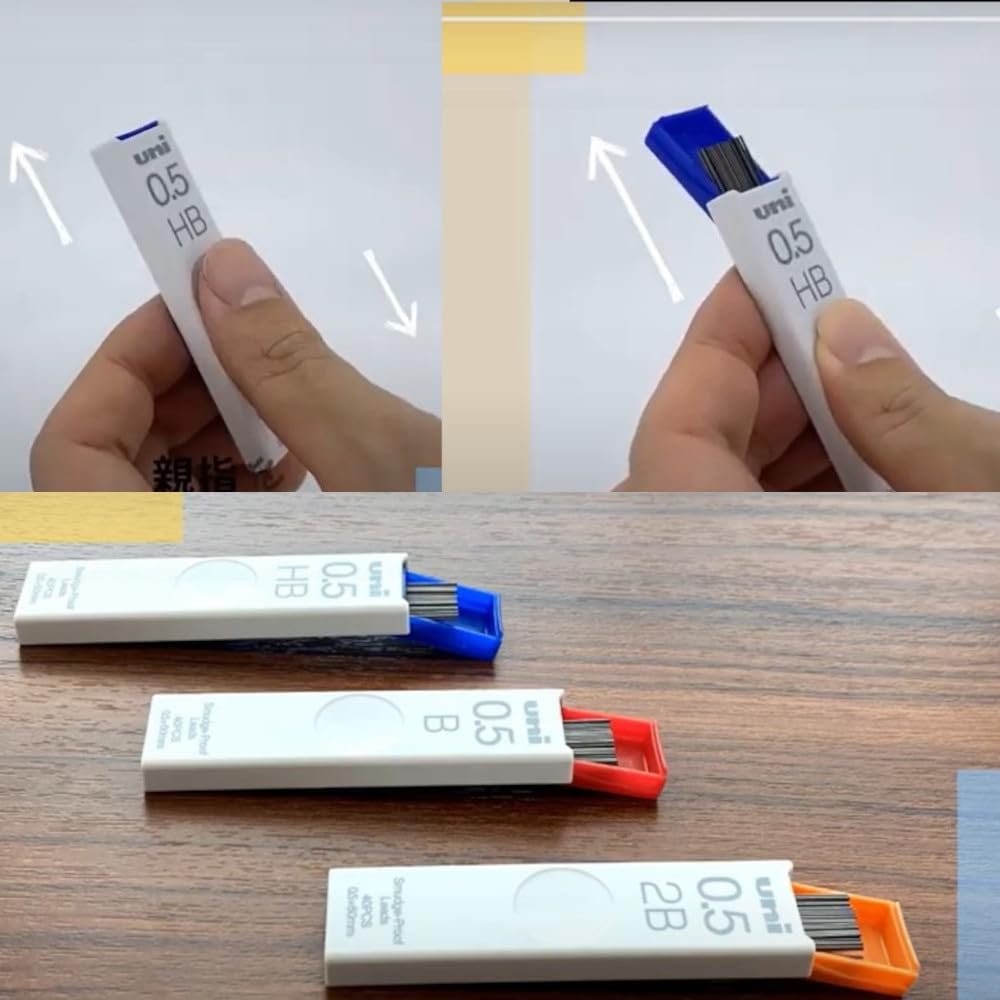 Mitsubishi Pencil Mechanical Pencil Lead Uni 0.5mm B