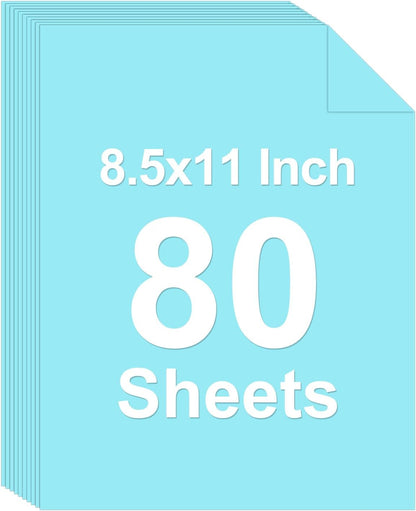 40 Sheets Colored Cardstock, 8.5 x 11 Construction Paper, Black Card Stock Paper, Cardstock Printer Paper for Halloween,Mothers Day, Christmas, Wedding Invitations, DIY Cards, Photo, Art and Crafts