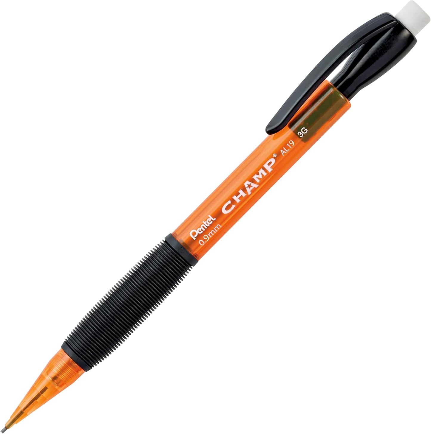 Champ Pentel Mechanical Pencil, 0.7 mm, Blue Barrel, Box of 12 (AL17C)