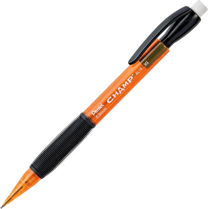 Champ Pentel Mechanical Pencil, 0.7 mm, Blue Barrel, Box of 12 (AL17C)
