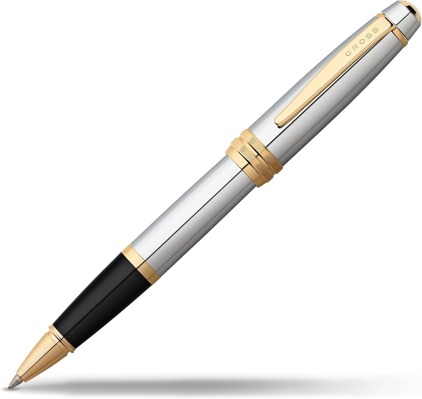 Cross Bailey Matte Red Lacquer Rollerball Pen - Refillable Pen for Smooth Writing - Well-Balanced, Distinctive Design - Easy Handling - Comfortable Grip - Gift-Ready Black Ink