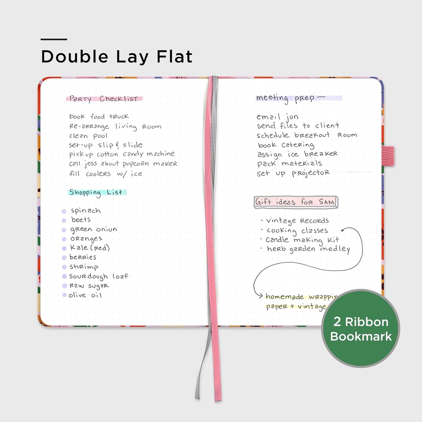 &And Per Se Lined Journal Notebook, 160 Pages, A5 5.7 x 8 inches College Ruled Thick Paper Notebook Journals for Writing, Hardcover Notebooks for Women Men Office School (1 Pack, Green) - Colors B