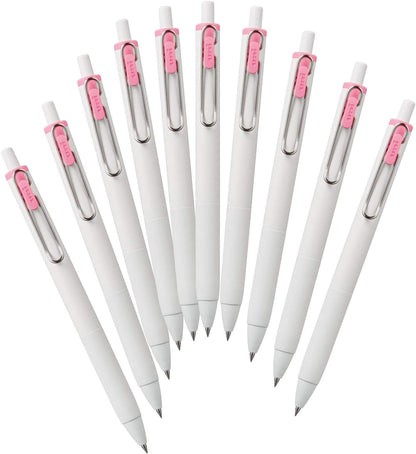 Mitsubishi Pencil Uni-Ball One Gel Ballpoint Pen Refill, 0.38, Black, 10 Pieces, Hako UMR38S.24