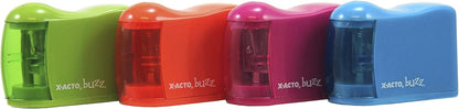 X-ACTO Buzz Battery Pencil Sharpener, Assorted Colors, 1 Count - Back to School, Teacher, Classroom Supplies
