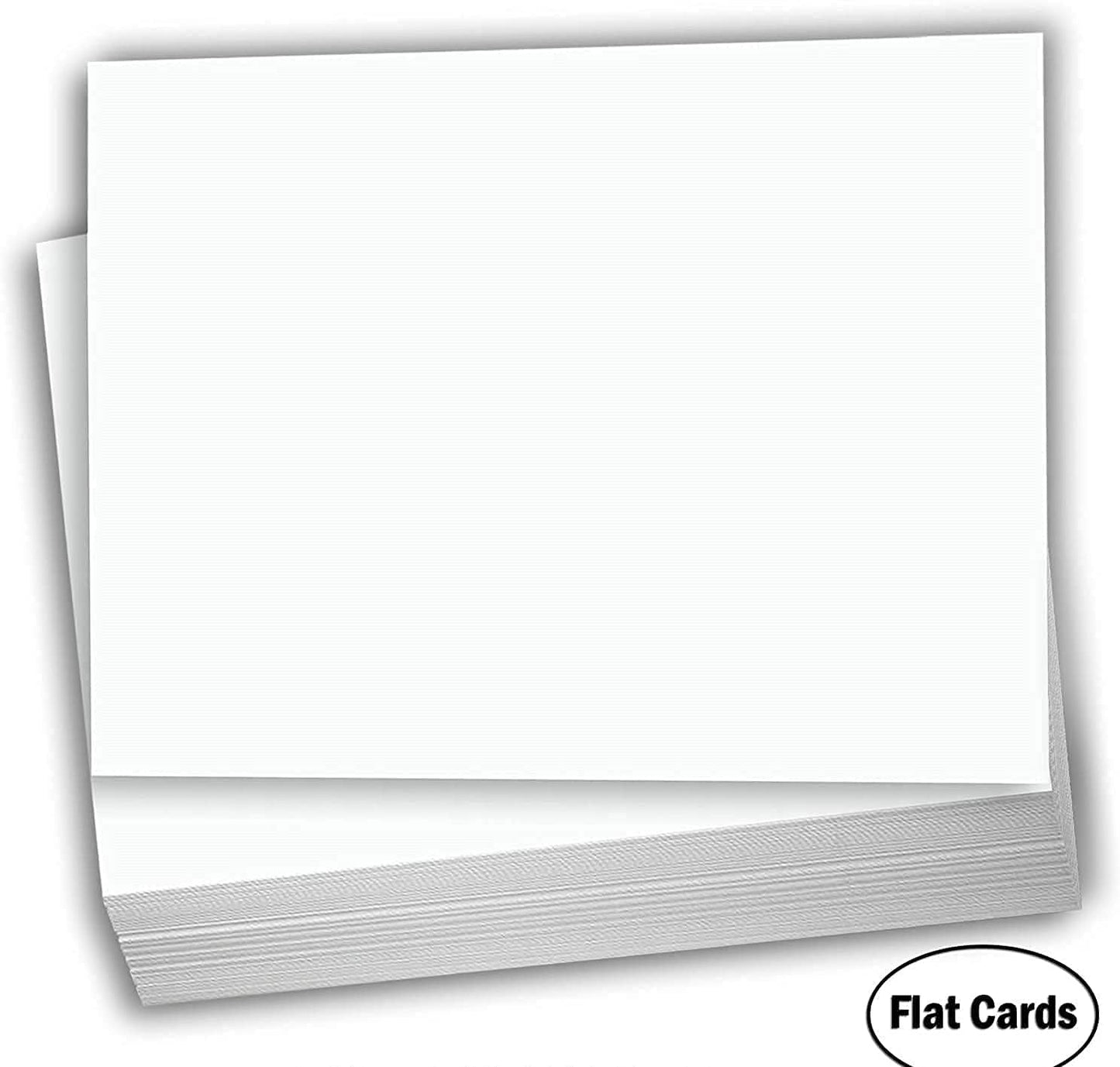 Hamilco Blank Index Cards 6" x 9" Heavyweight Card Stock 120lb Cover White Cardstock Paper - 100 Pack
