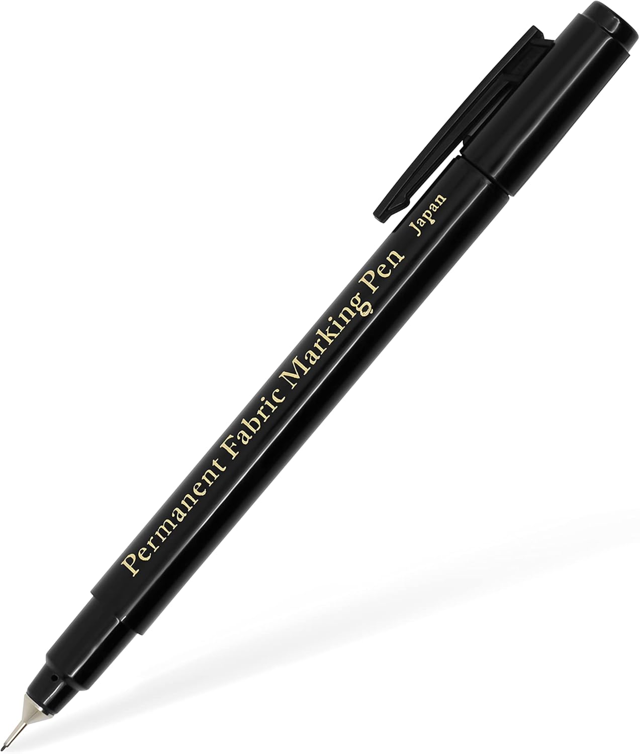 Dritz 3087 The Fine Line Permanent Fabric Marker, Black, 8.5 x 2.88 x 0.38
