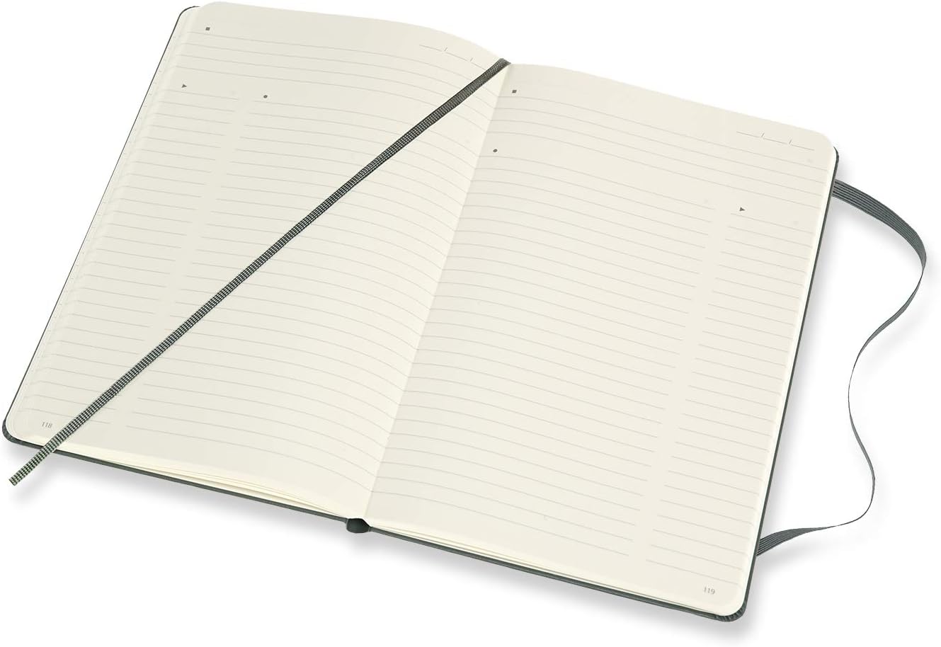 Moleskine Professional Notebook, Large, Forest Green, Hard Cover (5 x 8.25)