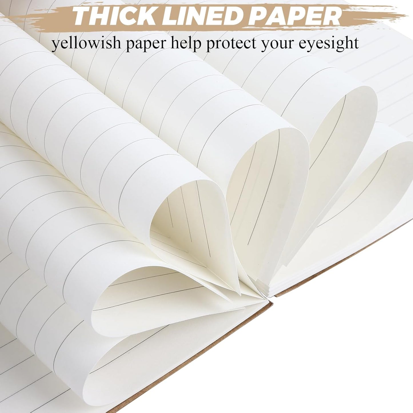 MIVIDE 24 Pack A5 Bulk Spiral Notebooks with Kraft Cover, 8.3 x 5.8 Inch 120 Pages Hardcover Spiral Lined Notebook Journal, Lined Travel Bulk Writing Notebook for School Office Supplies(Black, Kraft)