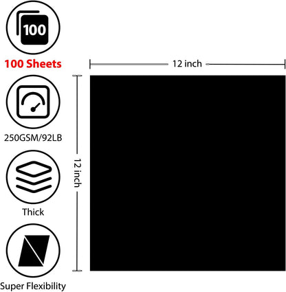 OcePor 100 Sheets White Cardstock 8.5” x 11”, 92lb/250gsm Card Stock, Thick Card Stock Paper, Heavy Cardstock Paper for Printer, Resume, Scrapbooks, Art, Crafts, Business Cards
