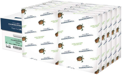 Hammermill Colored Paper, 24 lb Blue Printer Paper, 8.5 x 11 - Made in the USA, Pastel Paper, 103671R-1 Ream (500 Sheets)