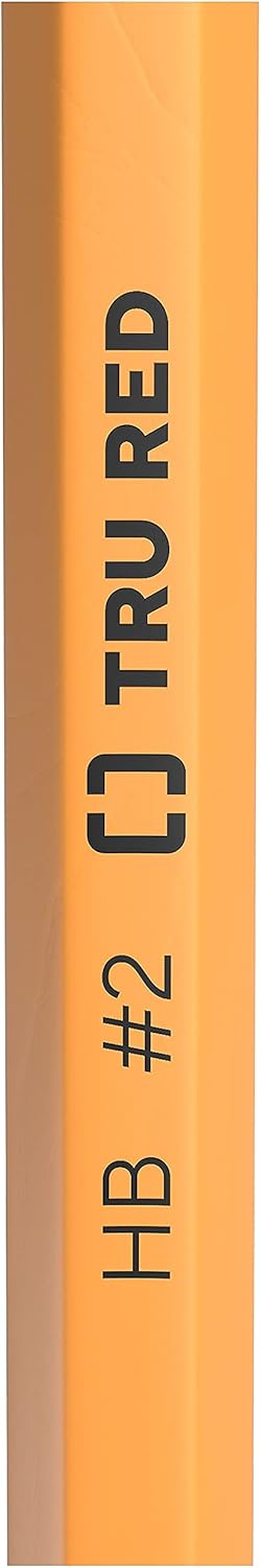 STAPLES Wooden Pencils, #2 Lead, Pre‑Sharpened, Yellow, 72 Pack – Classic Hex Pencils for School, Testing & Office Use