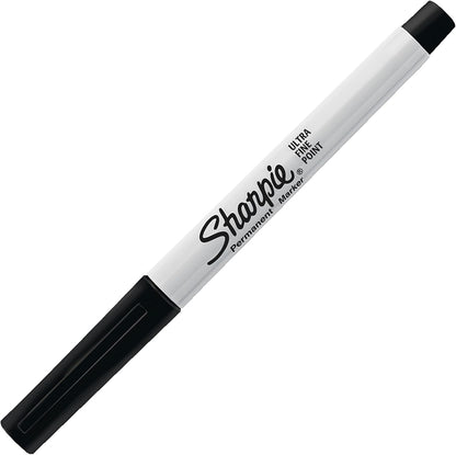 Sharpie Permanent Markers | Ultra-Fine Point | Assorted Classic Colours | 4 Count
