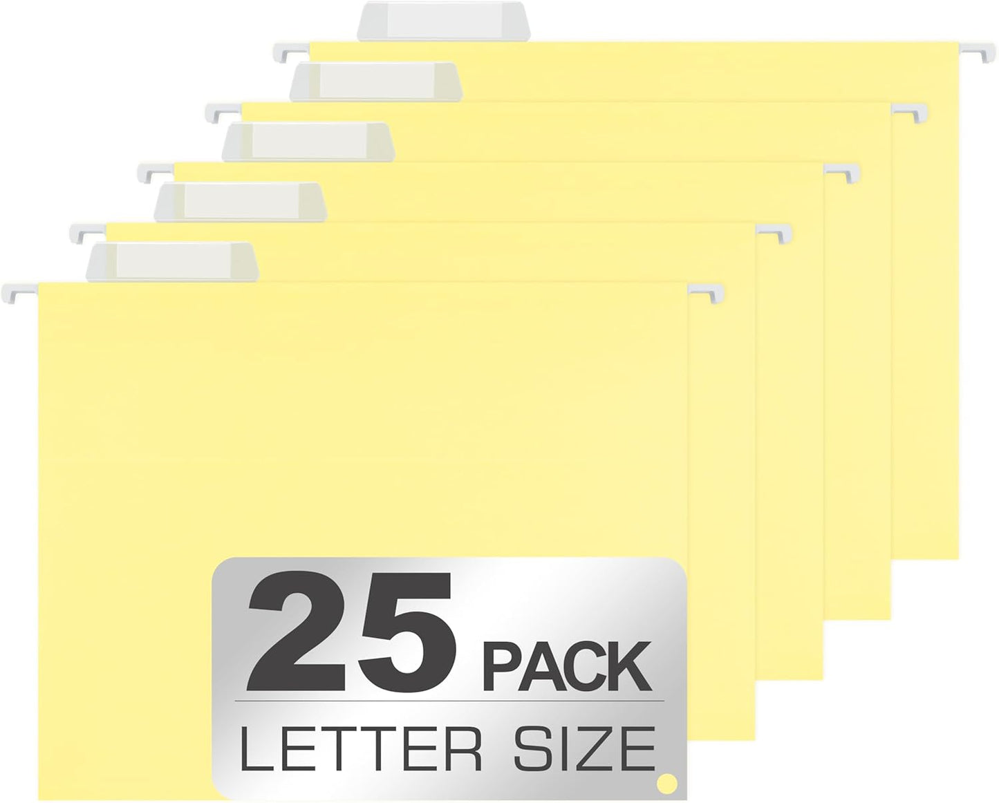 25 Packs Hanging File Folders,Cherry Pink Hanging File Folders Letter Size,Hanging Folders with 1/5-cut Tabs,Hanging Folders for Filing Cabinets, File Organizer Folder for Office,School,Home
