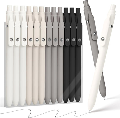 Sooez 40 Pack Bulk Pens Ballpoint, Black Ink Pens for Smooth Writing, Quick Dry Ball Point Pens Black, Medium Point 1.0mm Fidget Pens for Journaling, Office Supplies for Nurse Server, Note Taking