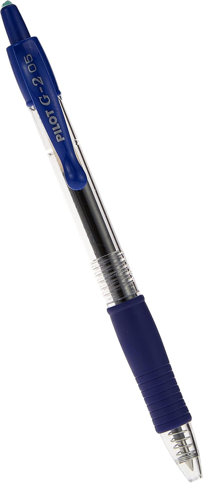 PILOT G2 Premium Refillable and Retractable Rolling Ball Gel Pens, Extra Fine Point, Black Ink, 12-Pack (31002)