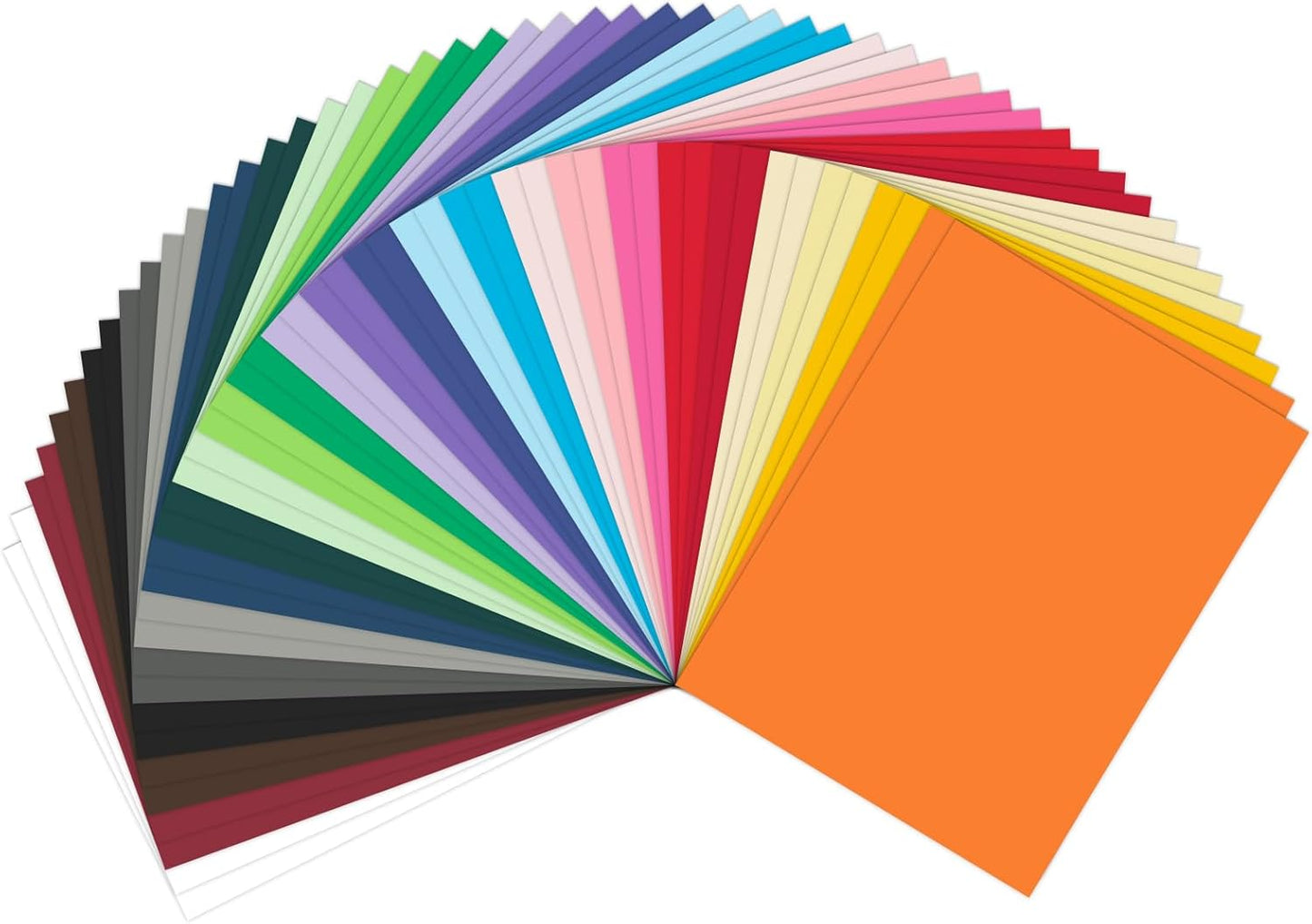 50 Sheets Cream Cardstock 8.5 x 11 Ivory Paper, Goefun Off White Card Stock Printer Paper for Cards Making, Office Printing, Wedding