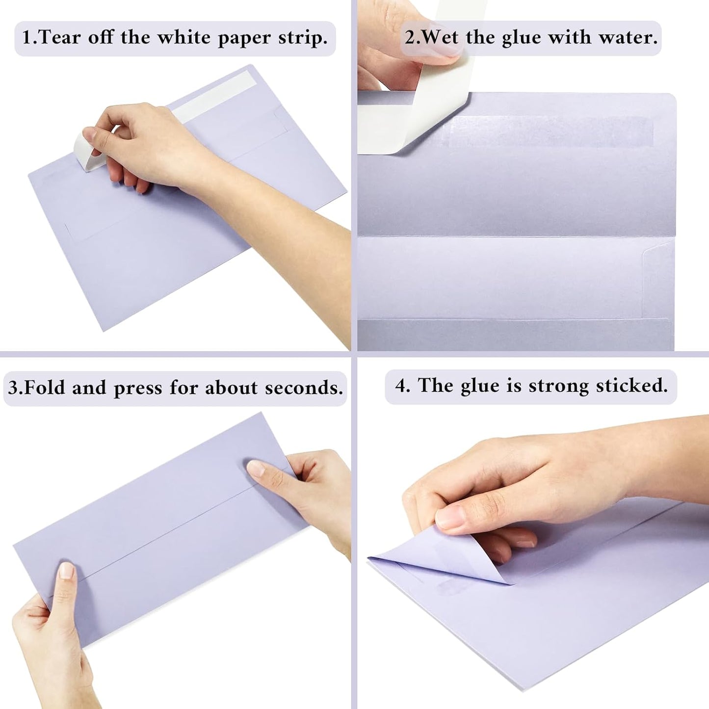 50 Pack #10 Business Envelopes, Sage Green Standard Envelopes Self Seal, Letter Size Mailing Envelopes for Checks Letters Invoices Statements Birthday Graduation Wedding, 4 1/8 x 9 1/2 Inch
