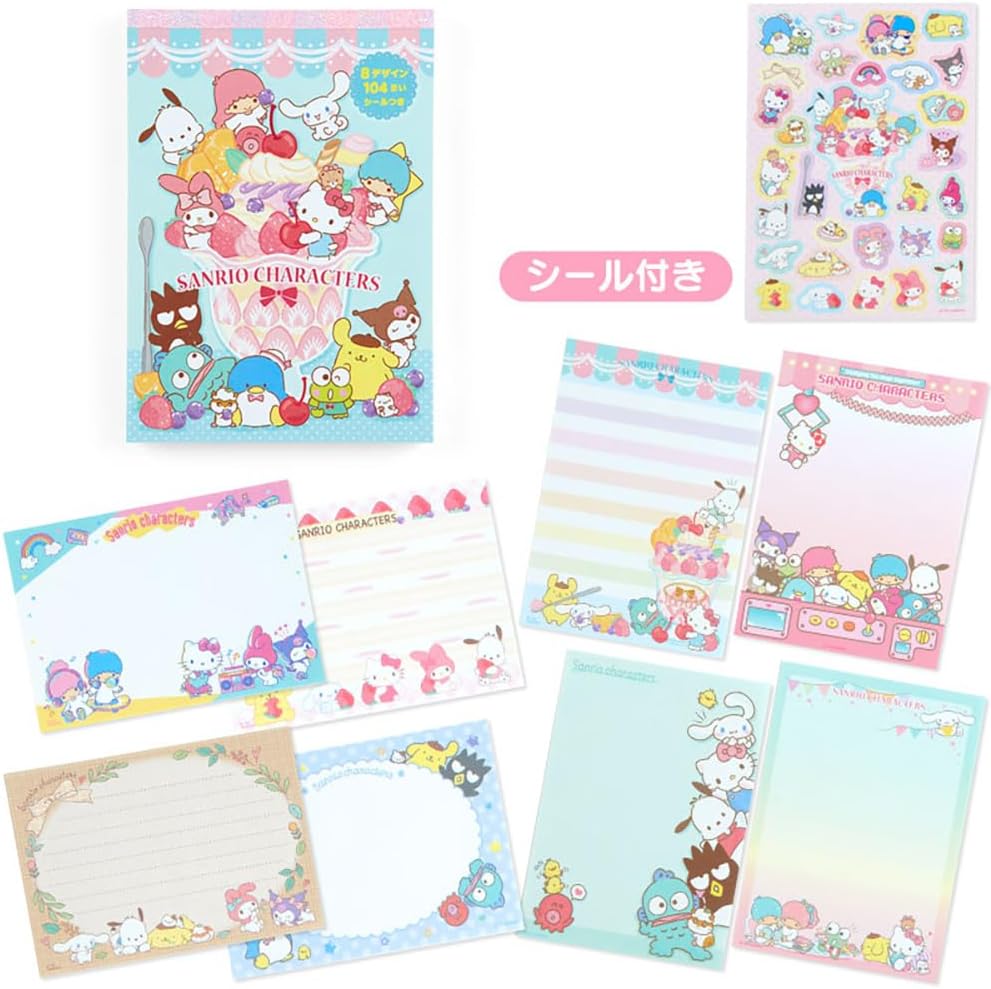 Sanrio Hello Kitty 8 Design Memo 016942