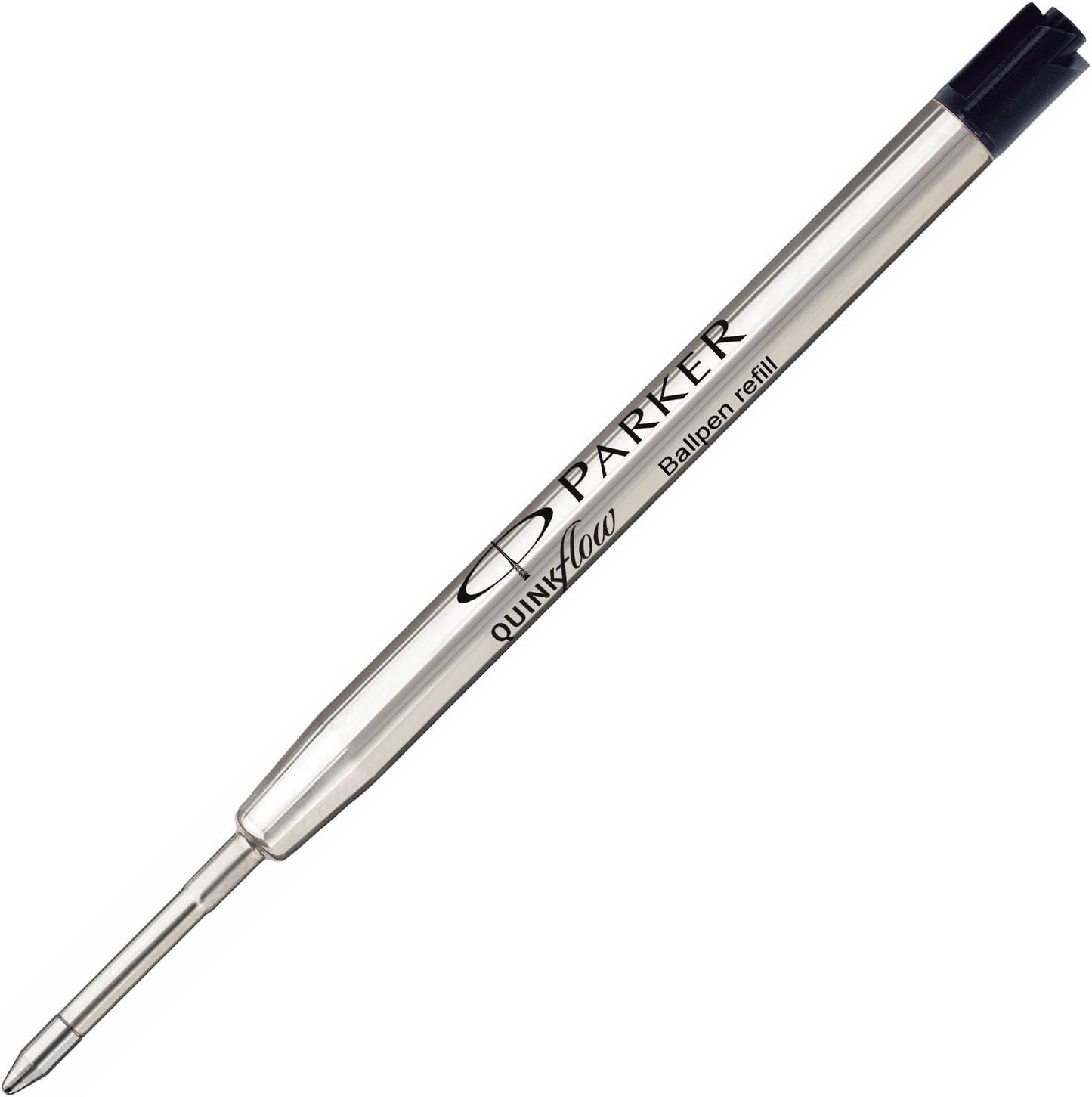 PARKER QUINKflow Ballpoint Pen Ink Refill, Medium Tip, Blue, 1 Count
