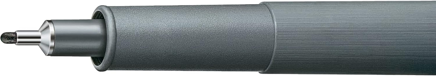 Staedtler Pigment Liner Pack, Black, 8 Pens, Assorted Line Widths, 0.05mm, 0.1mm, 0.2mm, 0.3mm, 0.5mm, 0.8mm, 1.0mm, 1.2mm