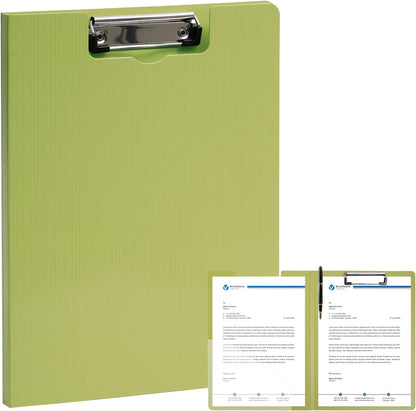 Clipboard Folder, A4 Foldable Clipboards with Pocket, File Cover Office Folder Clipboard, 360 Degree Foldable Storage Clipboards for Office, School or Medical Field, Blue