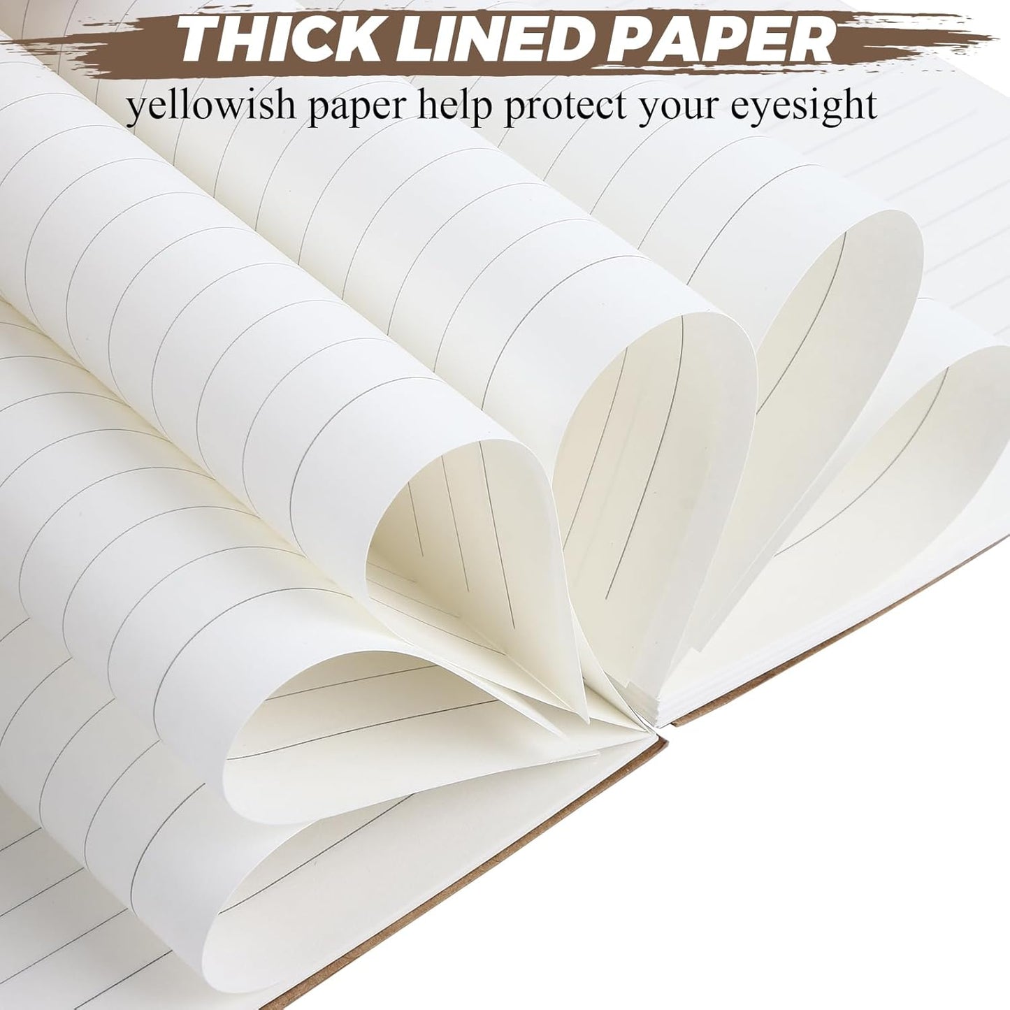 MIVIDE 24 Pack A5 Bulk Spiral Notebooks with Kraft Cover, 8.3 x 5.8 Inch 120 Pages Hardcover Spiral Lined Notebook Journal, Lined Travel Bulk Writing Notebook for School Office Supplies(Black, Kraft)