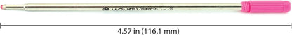 Monteverde USA Soft Ballpoint Refills to Fit Cross Pens, Medium Point, Green Ink, 2-Pack – Bold and Smooth Writing Solution