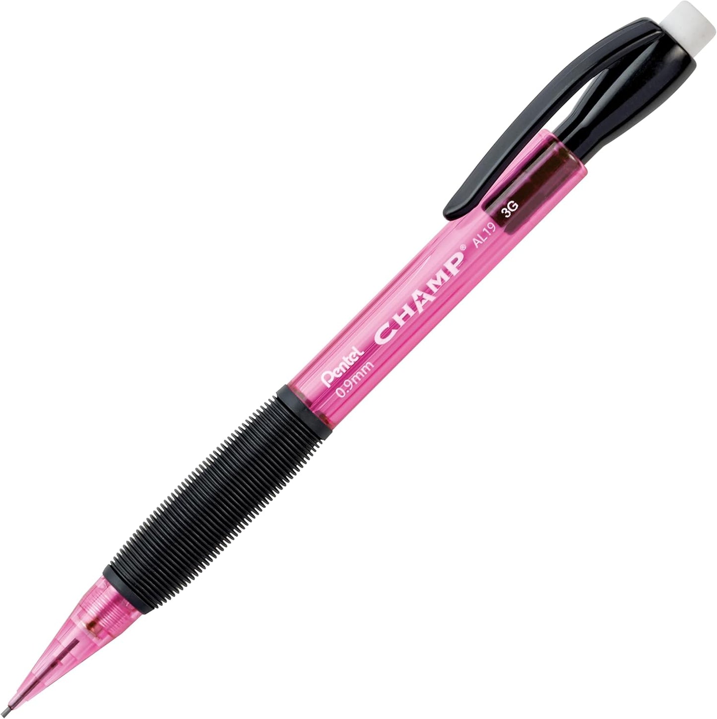 Champ Pentel Mechanical Pencil, 0.7 mm, Blue Barrel, Box of 12 (AL17C)