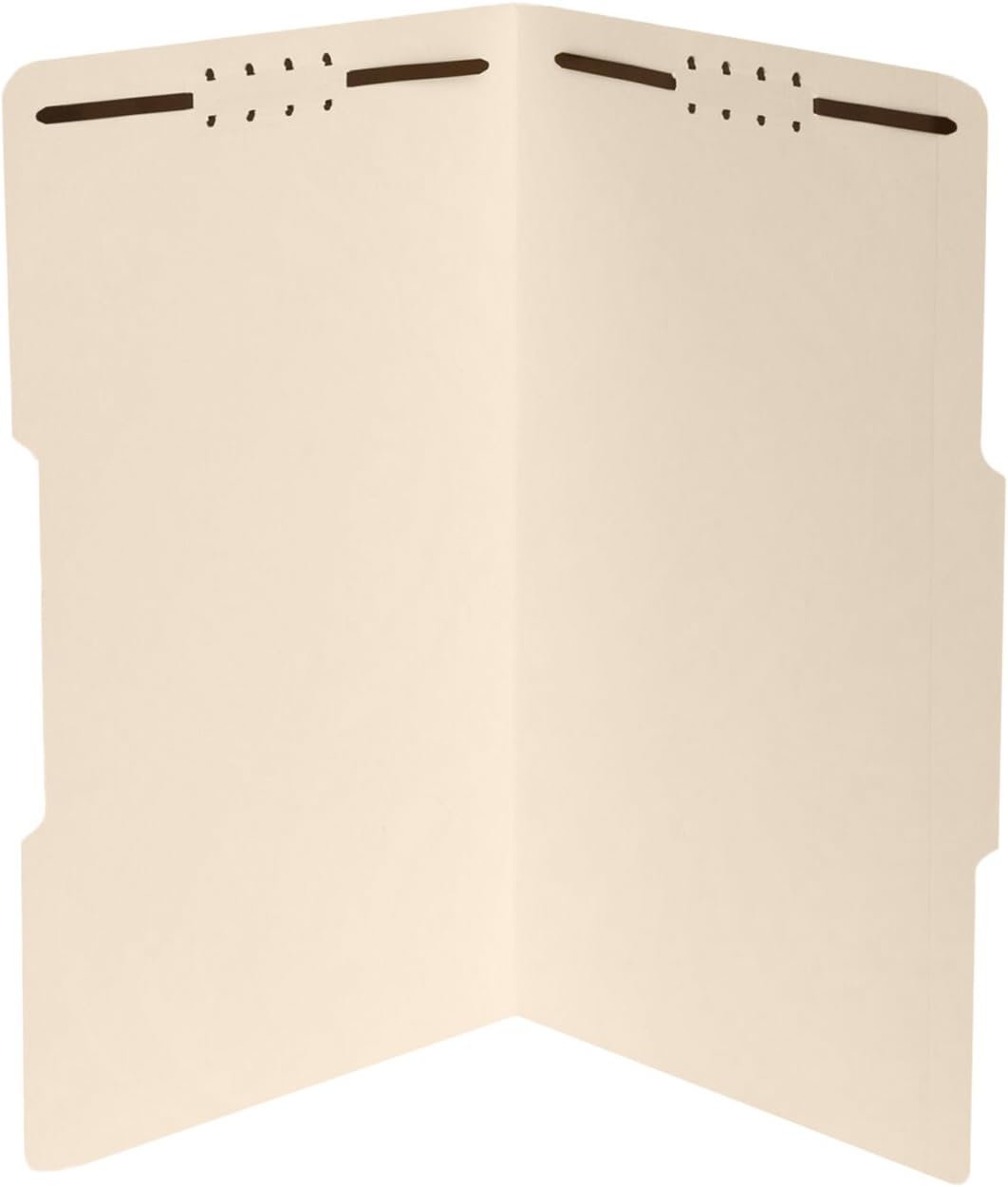 Blue Summit Supplies Blue File Folders with Fasteners, File Folders Legal Size, 1/3 Cut Reinforced Tabs, Durable 2 Prongs, Designed to Organize Standard Medical or Law Files, 50 Pack