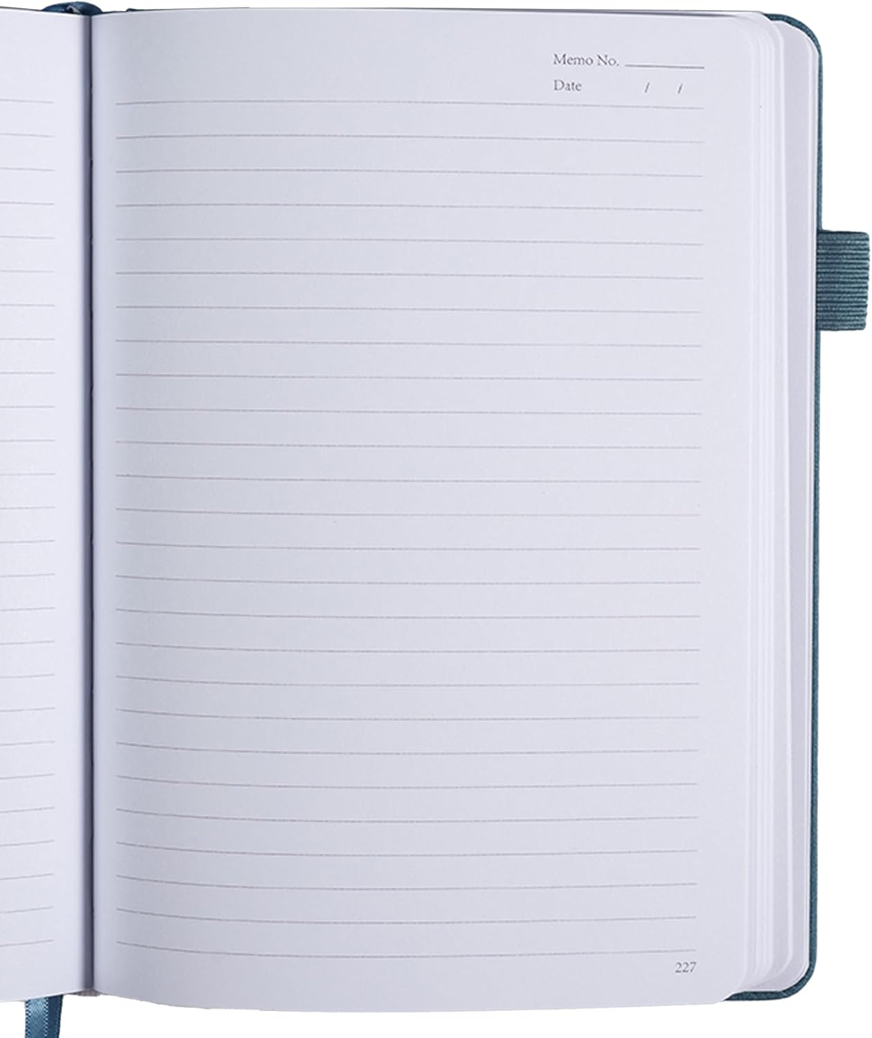 TIEFOSSI Lined Notebook, 100gsm Thick Paper, Hardcover College Ruled Journals for Women Men, 320 Numbered pages, for Travel, School and Office Use