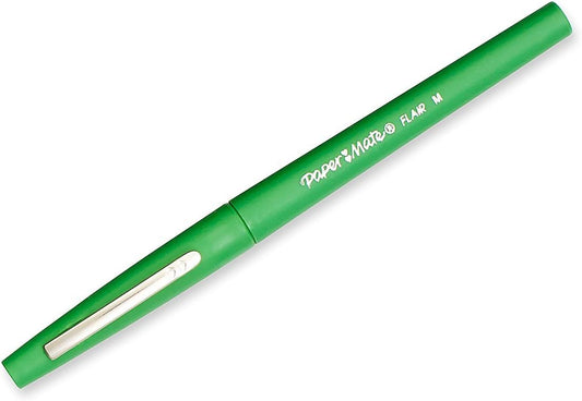 Paper Mate Paper Mate Flair Point Pens, Green (1806702)