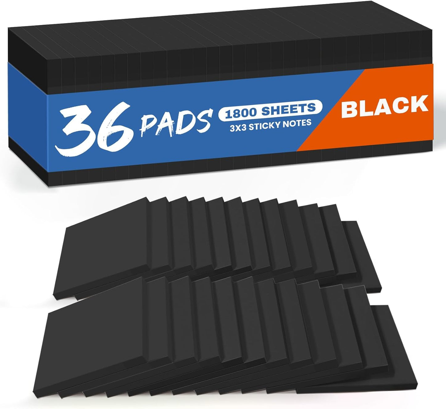 Sticky Notes, 36 Pads, 3x3 Inches Self-Stick Note Pads, Perfect for Office, Study, and Daily Life Organization - Bright