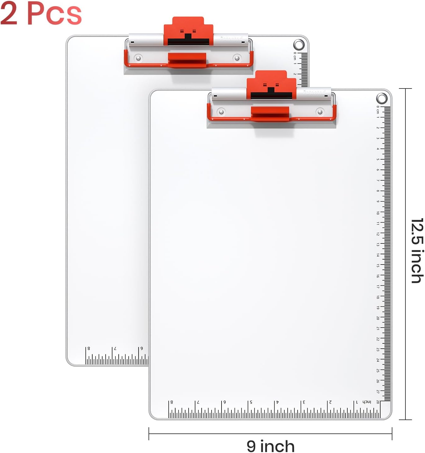 Clipboards with Pen Holder A3 Size 11 x 17 Inch Aluminum Protection Edge Clip Board for Classrooms, Offices, School, Doctor, Coaches [Upgraded Clip] (1 Pack)