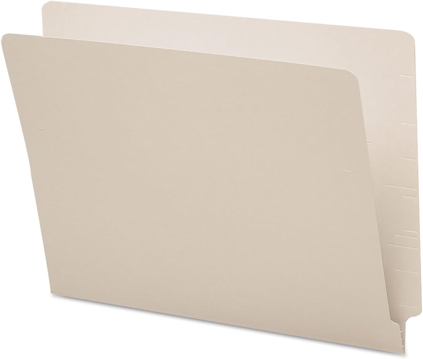 Smead End Tab File Folder, Shelf-Master Reinforced Straight-Cut Tab, Letter Size, Green, 100 per Box (25110)