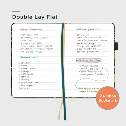 &And Per Se Lined Journal Notebook, 160 Pages, A5 5.7 x 8 inches College Ruled Thick Paper Notebook Journals for Writing, Hardcover Notebooks for Women Men Office School (1 Pack, Green) - Colors A