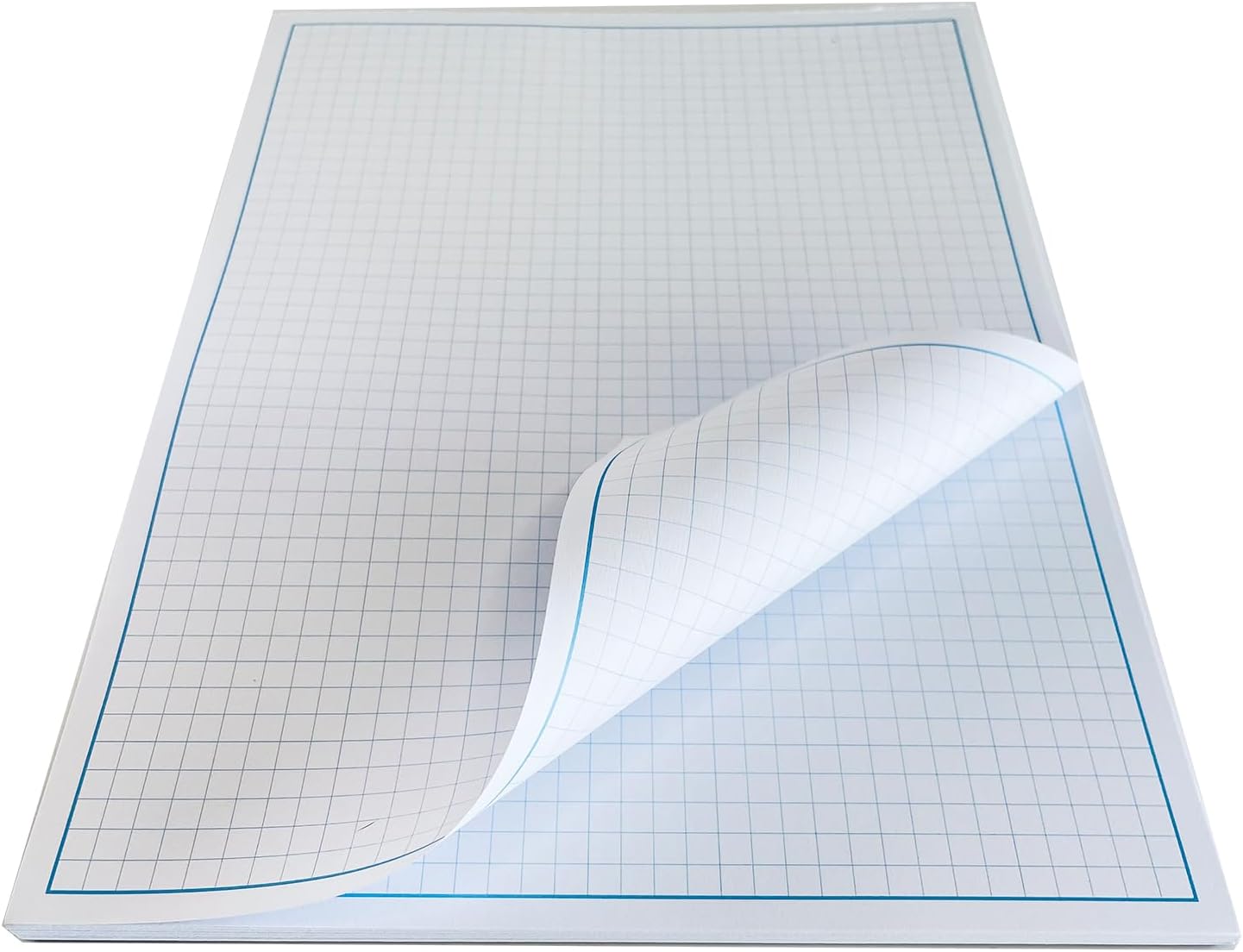 Reskid Blueprint and Graph Paper Pad - 50 Sheets Per Pad - 70lb Text - For Drawing, Designing, and More - Perfect Tool for Young Artists, Budding Designers, and Classroom Use (1, 12x18)