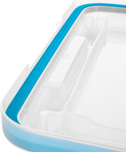 Sterilite 4-Pack Gasket Box, Weather-Resistant Storage Bins with Latching Lids, 32 Quart - Heavy-Duty Organizing Containers for Closet, Bathroom, and Office