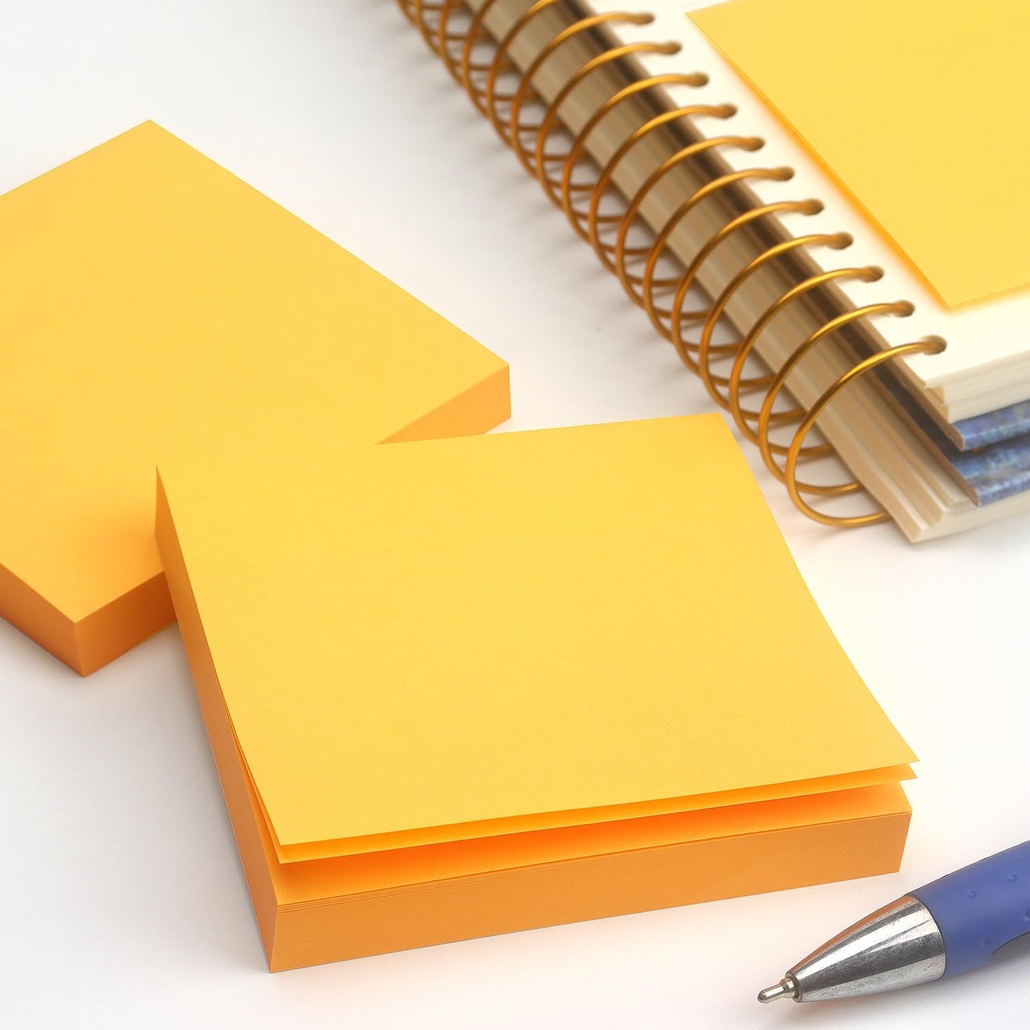 Sticky Notes 3x3 Self-Stick Notes Pads with 6 Bright Colors, Easy to Post for Office, Shool, Home, 6 Pads/Pack, 100 Sheets/Pad (Purple)