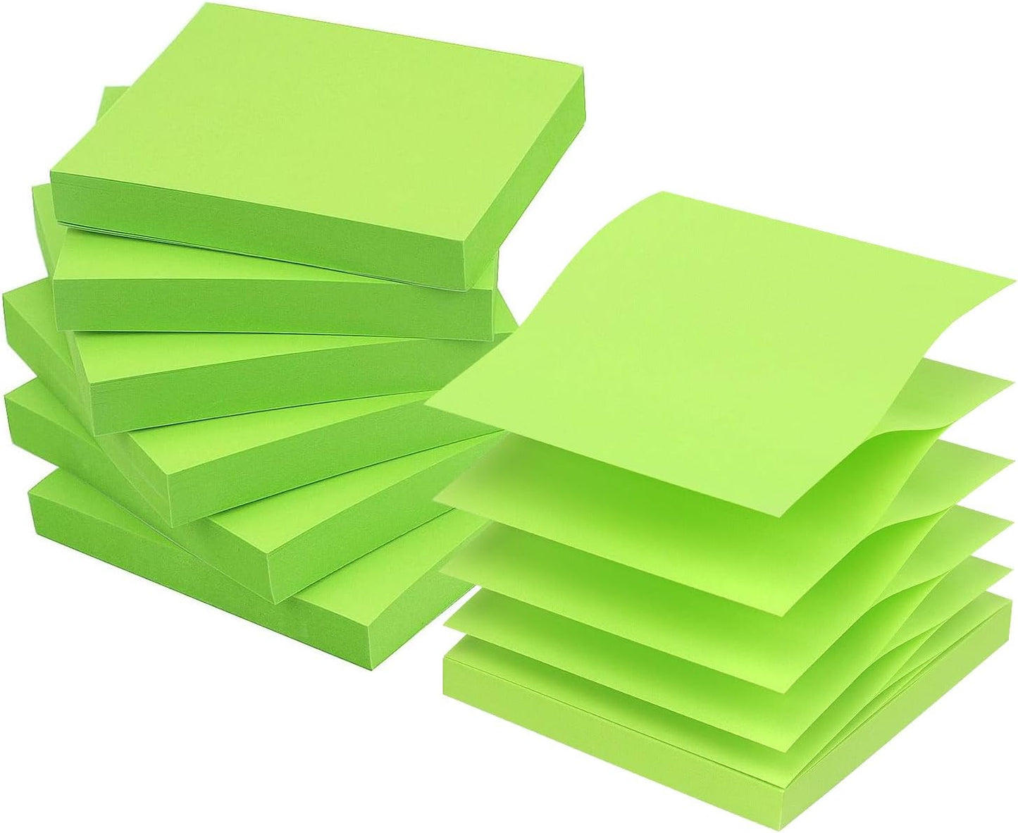 Early Buy Pop Up 3x3 Sticky Notes Self-Stick Notes 6 Pads, 6 Pastel Color, 100 Sheets/Pad