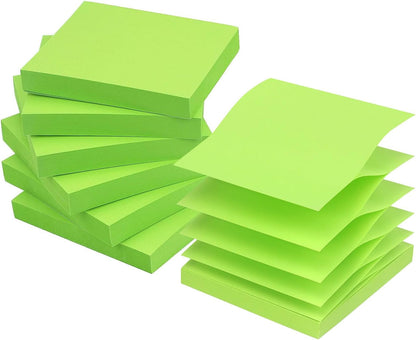 Early Buy Pop Up 3x3 Sticky Notes Self-Stick Notes 6 Pads, 6 Pastel Color, 100 Sheets/Pad