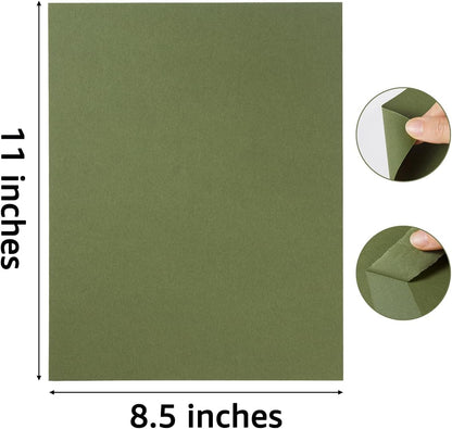 30 sheets Cardstock Paper 8 1/2 x 11 Inches for Crafts and Invitations (White/Red/Blue)