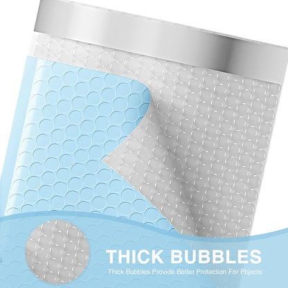 Metronic Bubble Mailers 6x10 Inch 100 Pack Black Usable Size 6x9" Opaque Padded Envelopes Waterproof Bubble Envelopes Cushioning Mailer for Small Business Mailing Makeup Jewelry Gifts