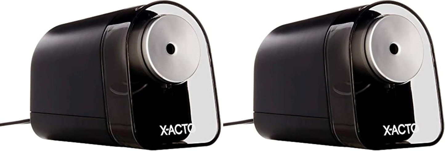 X-ACTO XLR Electric Pencil Sharpener, Black, 1 Count - Back to School, Teacher, Classroom Supplies