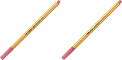 Fineliner - STABILO Point 88 - Pack of 10 - Red