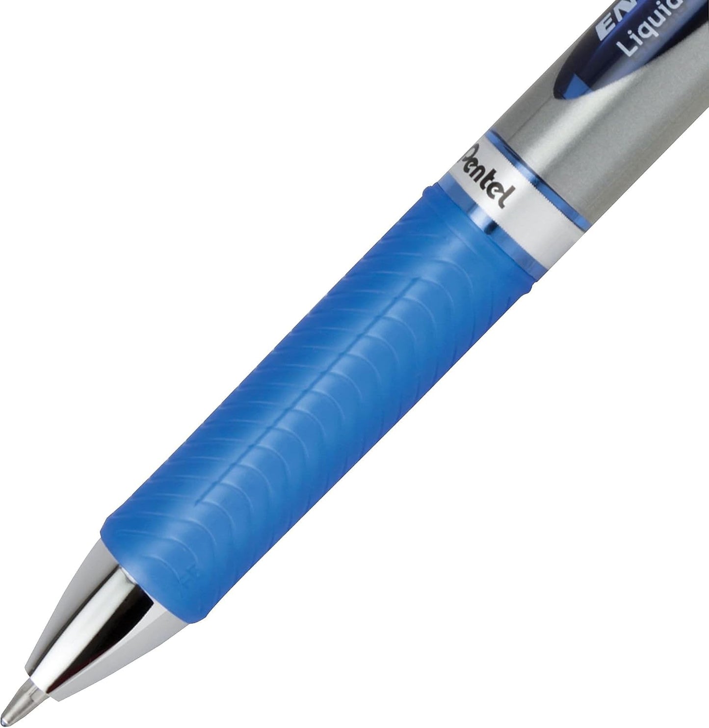 Pentel EnerGel RTX Retractable Liquid Gel Pen, (1.0mm), Bold Line, Metal Tip, Black Ink, Pack of 3 (BL80BP3A)