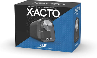 X-ACTO XLR Electric Pencil Sharpener, Black, 1 Count - Back to School, Teacher, Classroom Supplies