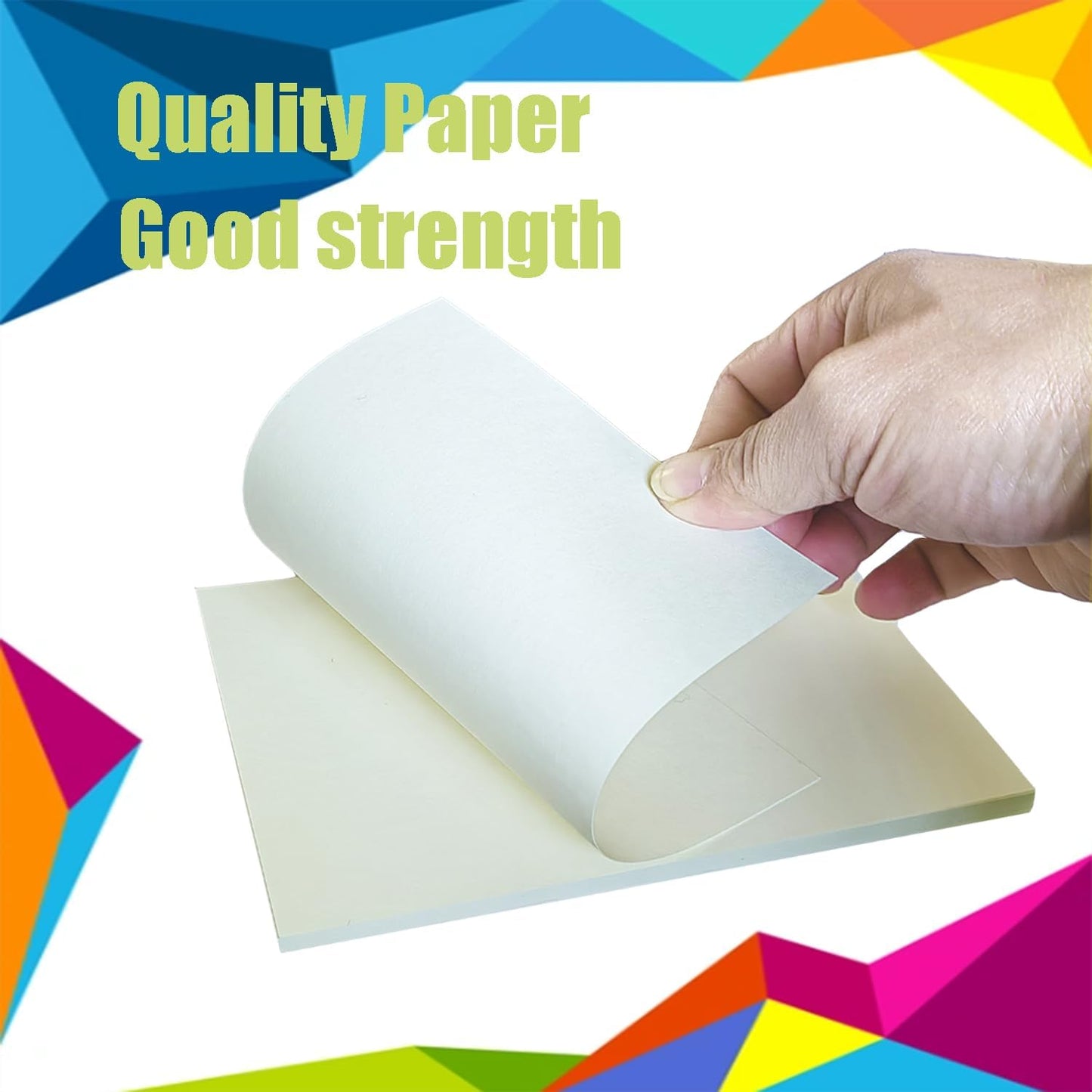 50 Pack 4x6 White Cardstock Paper Blank Thick Heavyweight 92lb Card Stock for Making Index Cards, Invitations cards, Postcards